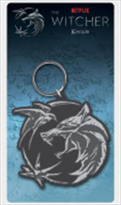 PYRAMID - Portachiavi The Witcher Wolf and Swallow RK39256C