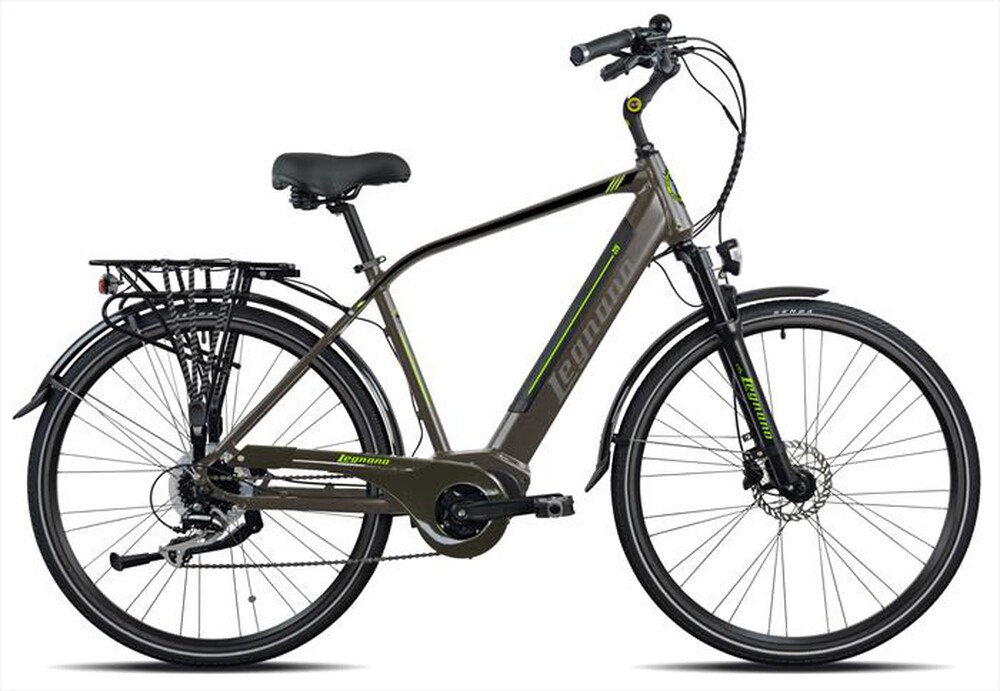 "LEGNANO - E-BIKE TERRA MAN TAGLIA 54-grigio scuro"
