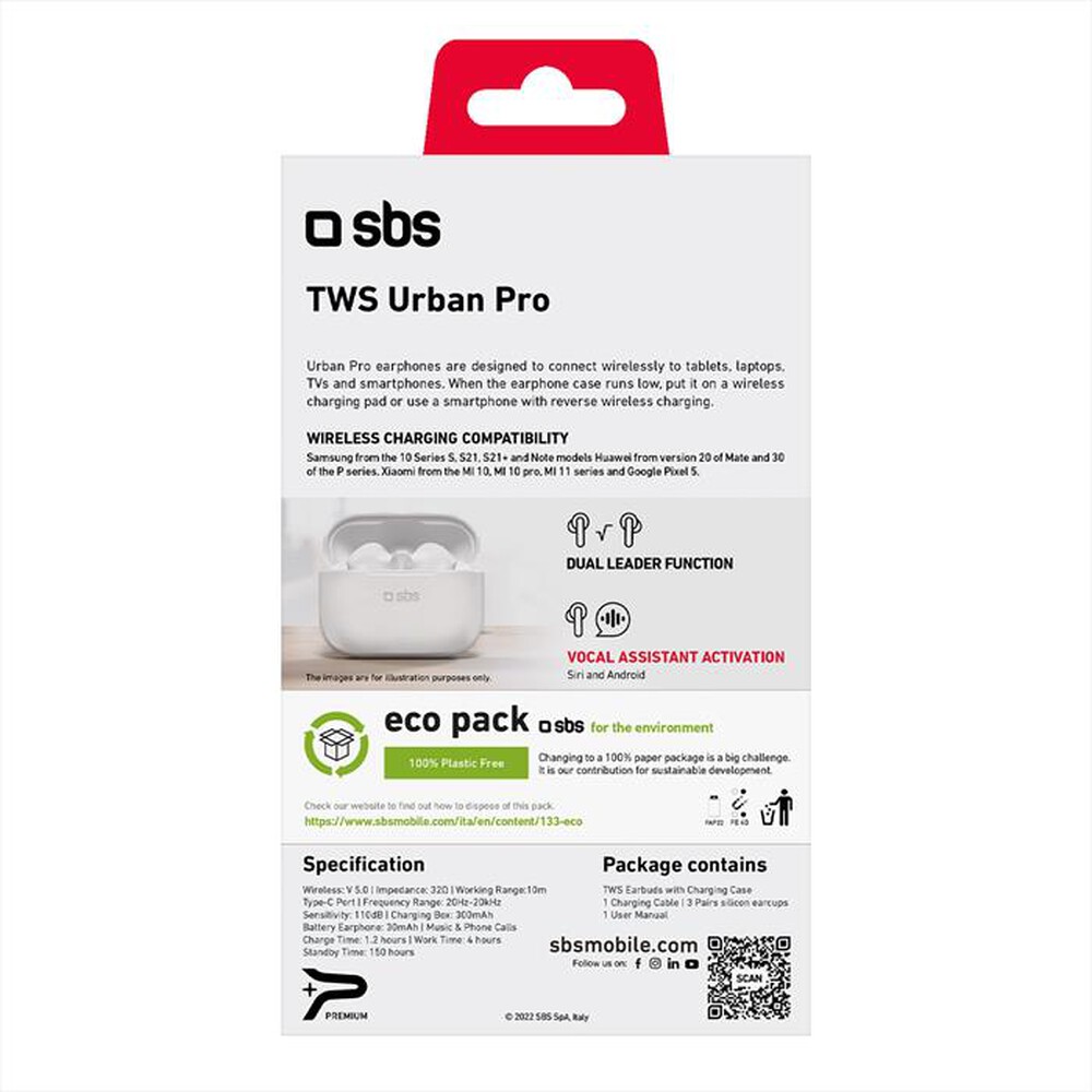 "SBS - TEEARTWSURBPROBTW-Bianco"