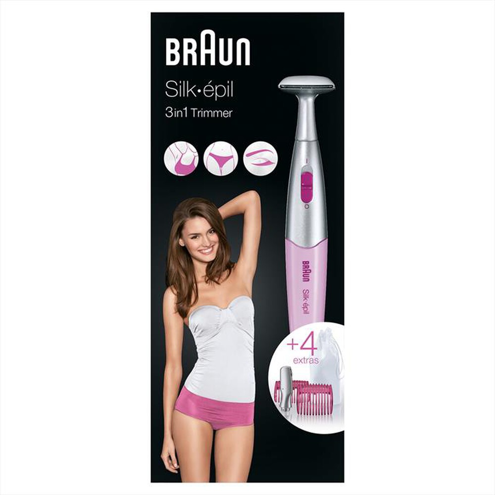 "BRAUN - SILK-ÉPIL BIKINI STYLER FG1100-Rosa"