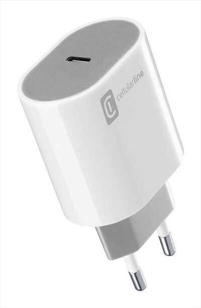 CELLULARLINE - Carica Batterie ACHUSBCSMARTPD20WW-Bianco