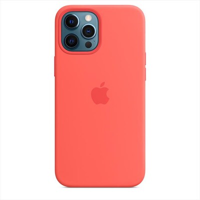APPLE - Custodia MagSafe in silicone per iPhone 12 Pro Max-Rosarancio