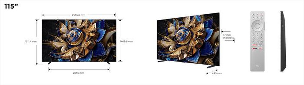 Immagine del prodotto TCL - Smart TV LED UHD 4K 115" 115X955-Black