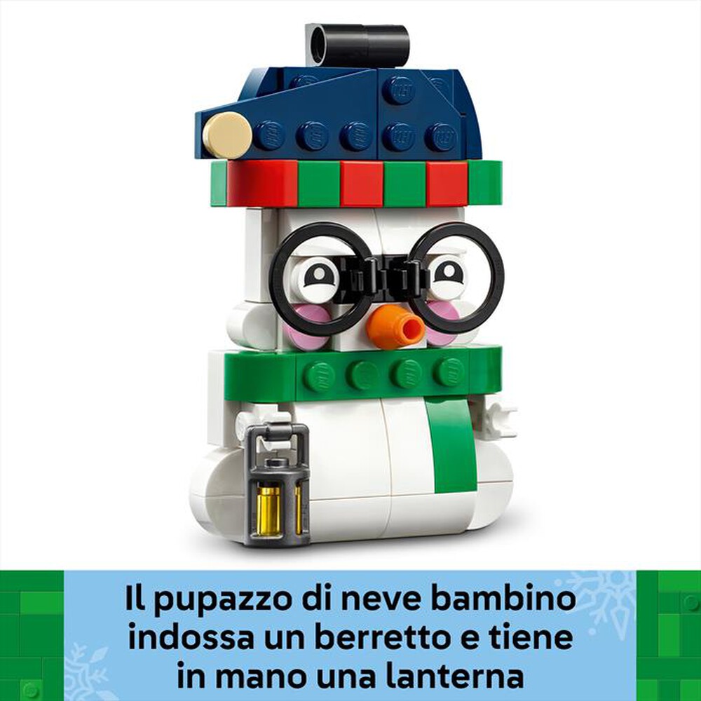 Immagine del prodotto LEGO - Pupazzi di neve ornamentali - 40812