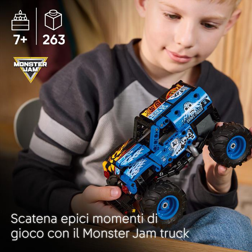Immagine del prodotto LEGO - TECHNIC Monster Jam Grave Digger Fuoco e - 42219