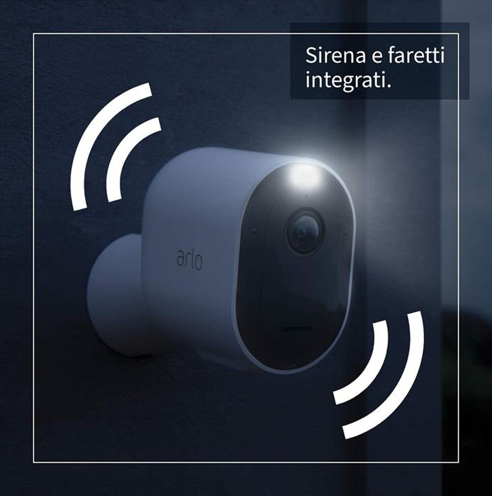 "ARLO - PRO 4 PACK DA 4 TELECAMERE-White"