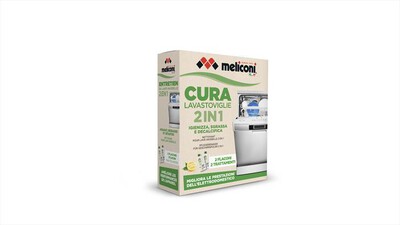 MELICONI - CURA LAVASTOVIGLIE LIQUID-Astuccio contenente 2 flaconi