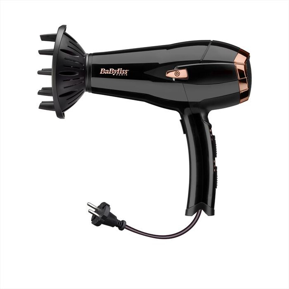 "BABYLISS - D373E-Nero/Bronzo"