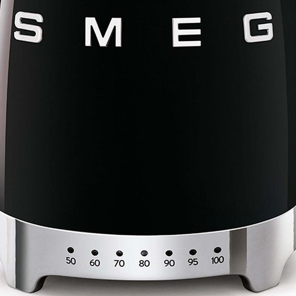 "SMEG - Bollitore a più Temperature 50's Style – KLF04BLEU-NERO"