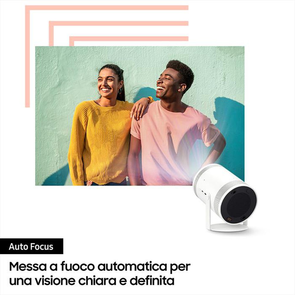 "SAMSUNG - Videoproiettore Freestyle SP-LSP3BLAXXE-White"