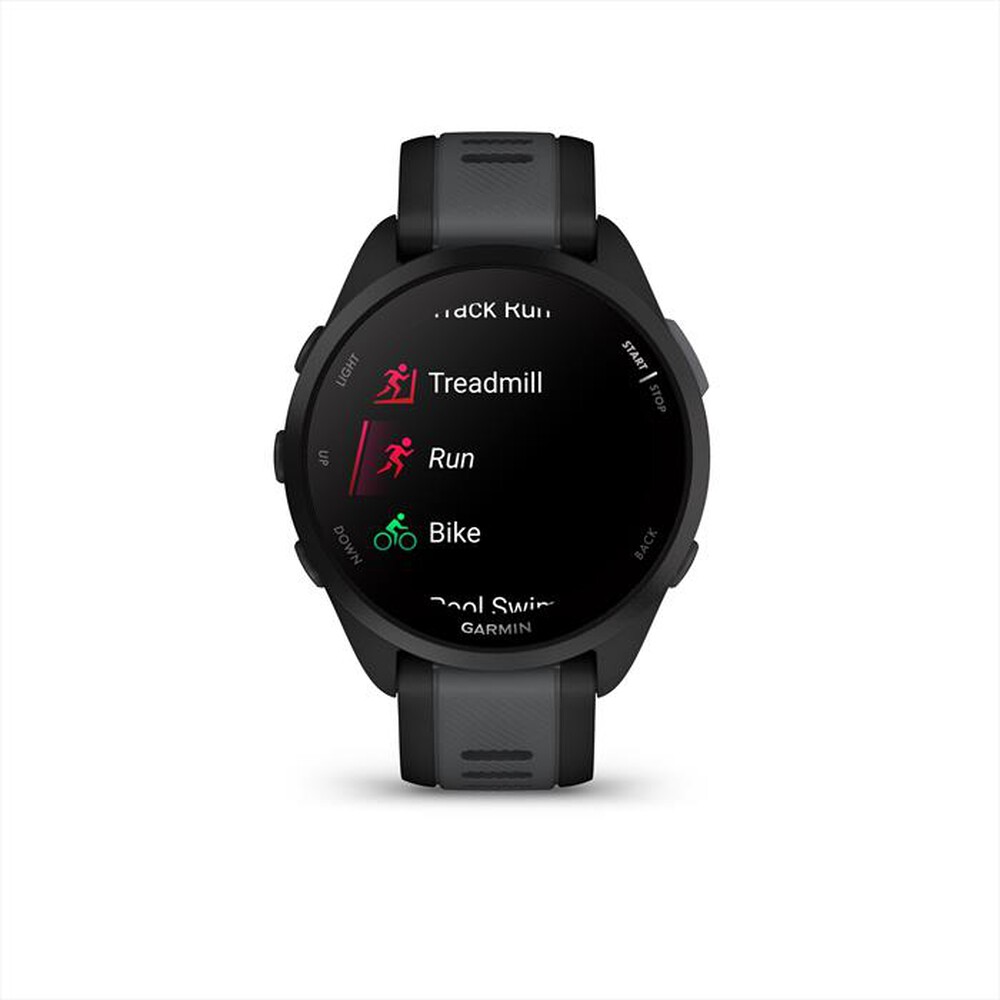 "GARMIN - Smart watch FORERUNNER 165-BLACK/SLATE GREY"