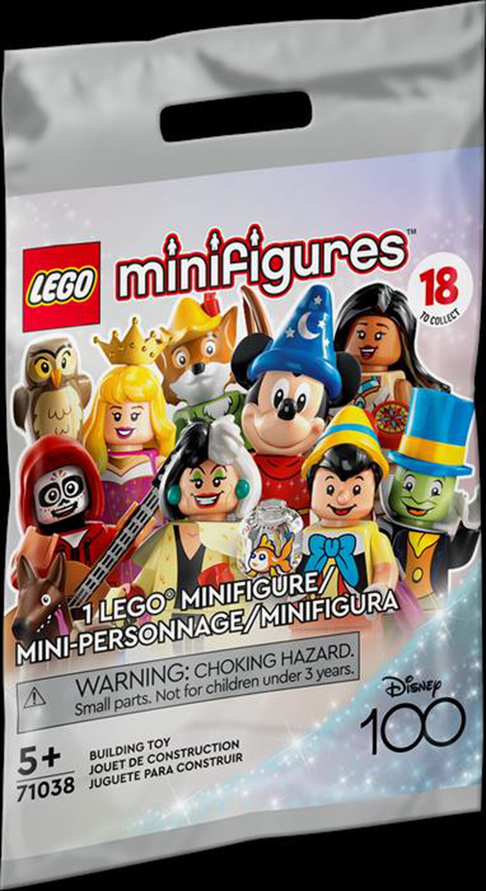 "LEGO - DISNEY Minifigures 100 - 71038"