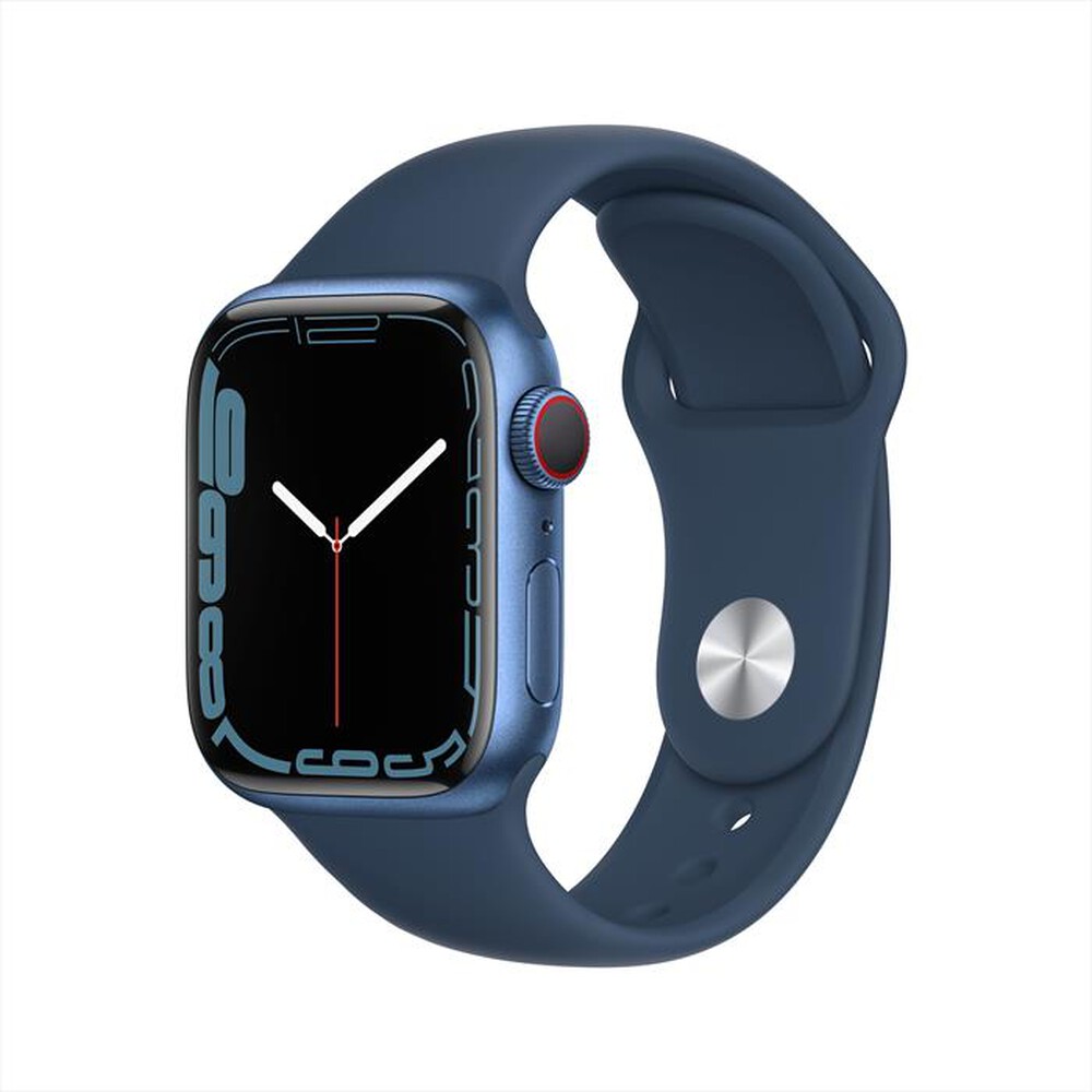 "APPLE - Apple Watch Series 7 GPS+Cellular 41mm Alluminio-Cinturino Sport Blu"