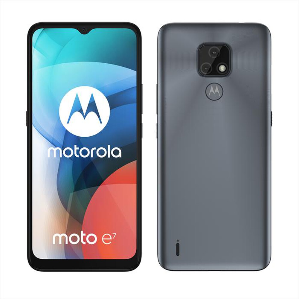 "MOTOROLA - MOTO E7-Mineral Grey"