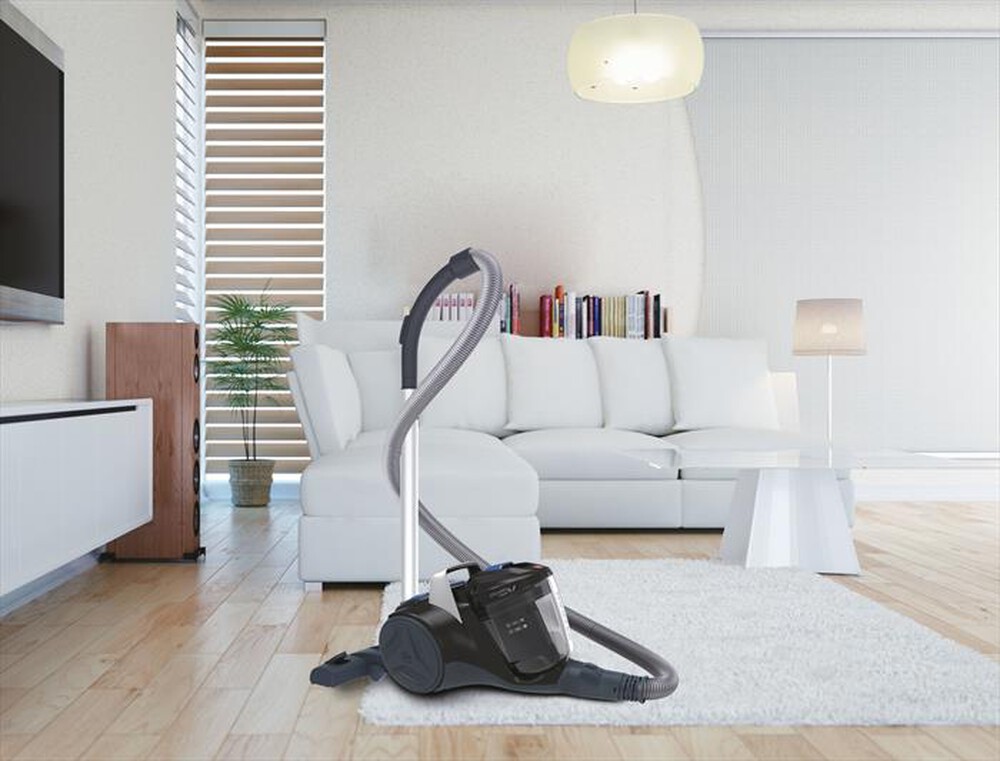 "HOOVER - Aspirapolvere a traino BR40PET 011-Nero, Blu"