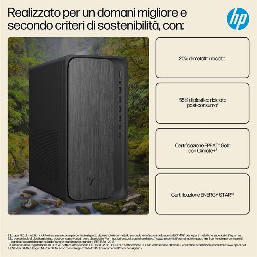 Immagine del prodotto HP - PC Desktop OMNIDESK M02-0044NL-Gray Wood