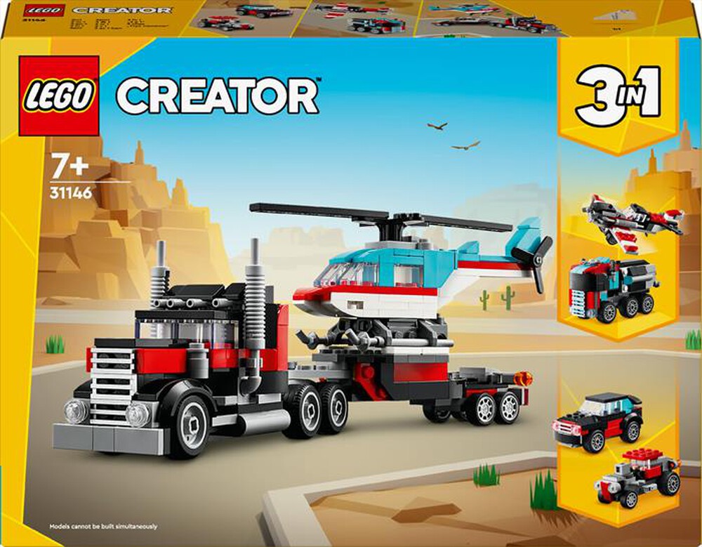 Immagine del prodotto LEGO - CREATOR Autocarro con elicottero 31146