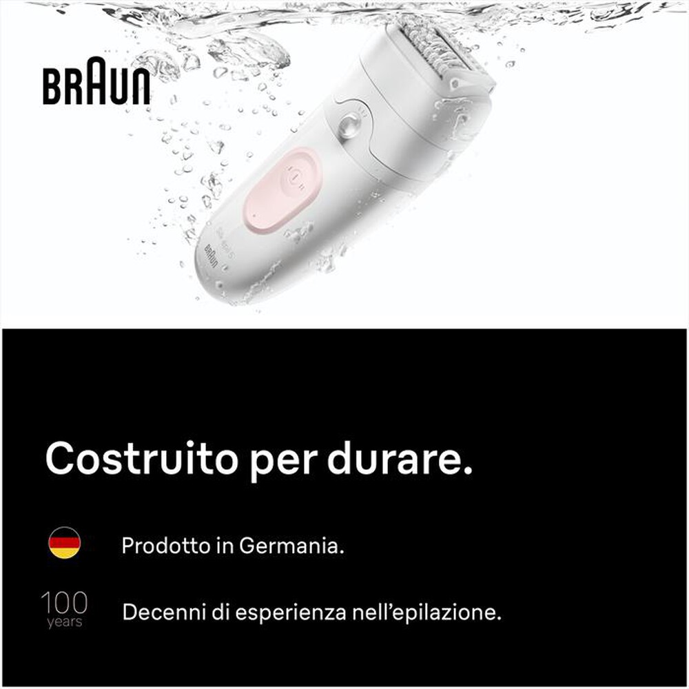Immagine del prodotto BRAUN - Epilatore Wet & Dry LEGEPIL SE5-011 BOX MN-ROSA FLAMINGO