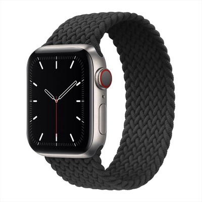 EVA FRUIT - CINTURINO PER APPLE WATCH CON ELASTICO SILICONE-nero