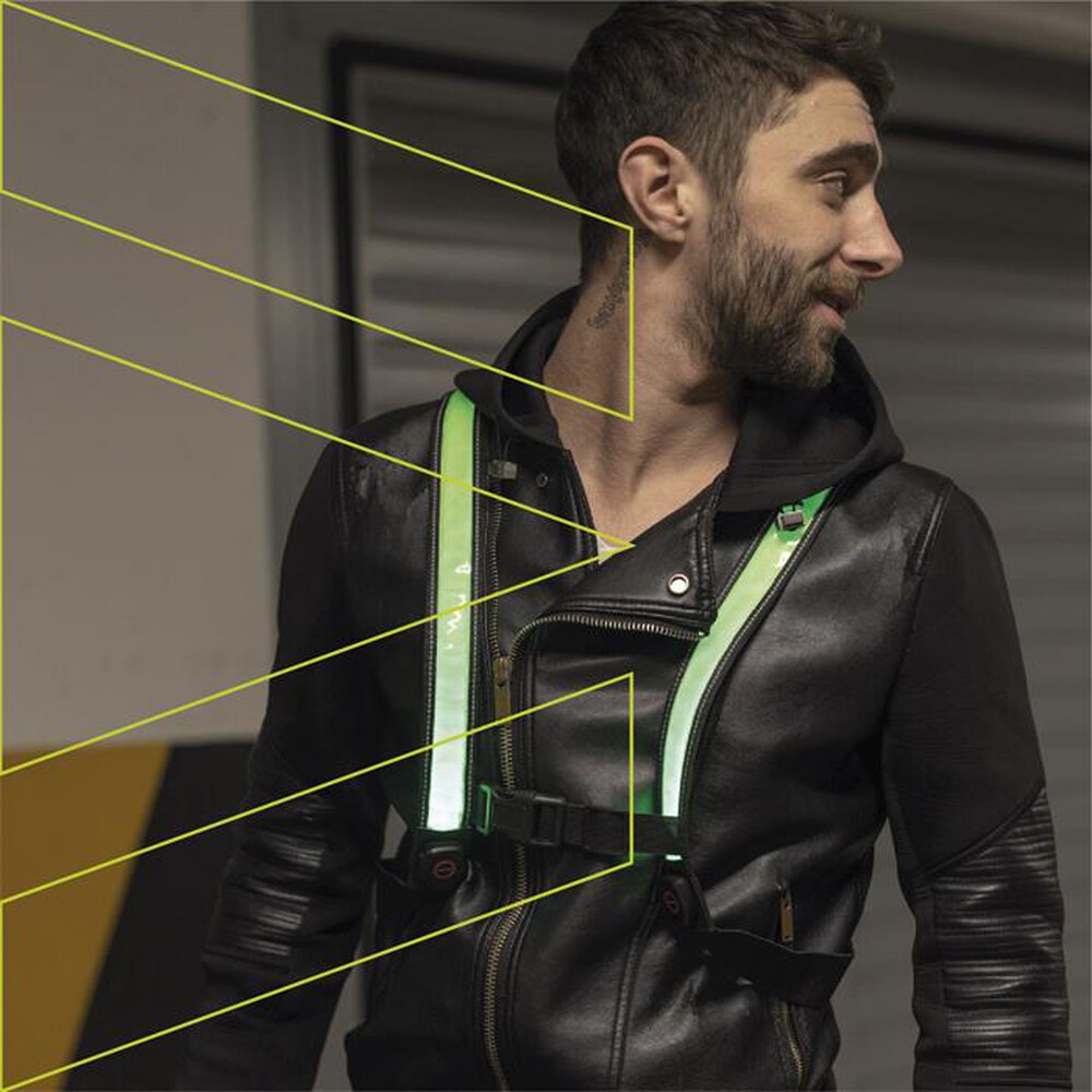 Immagine del prodotto NEWRBAN - Bretelle con Led LED REFLECTIVE VEST-Nero