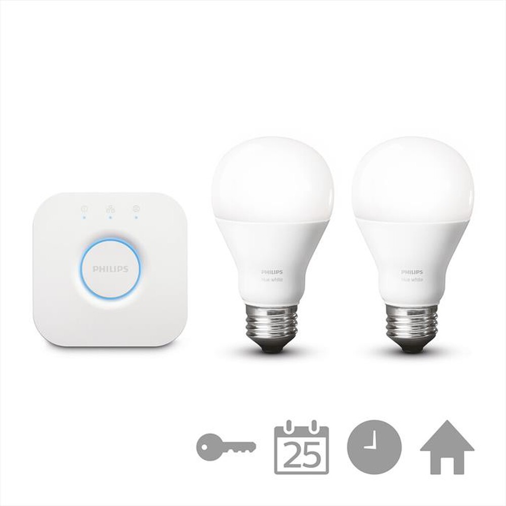 "PHILIPS - Hue White Starter kit 2pz  E27 - 9,5W"