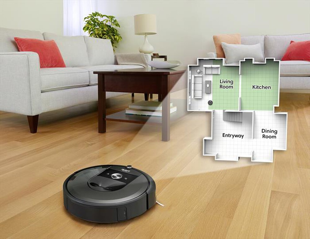 "iROBOT - ROOMBA I7+ (I7558)-Black"