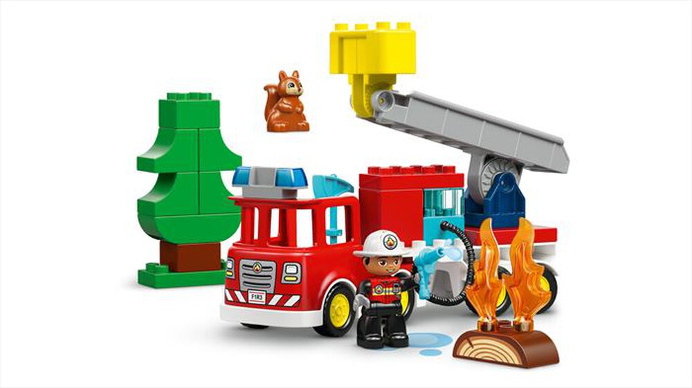 Immagine del prodotto LEGO - DUPLO Autopompa con manichetta e pompiere - 10473-Multicolore