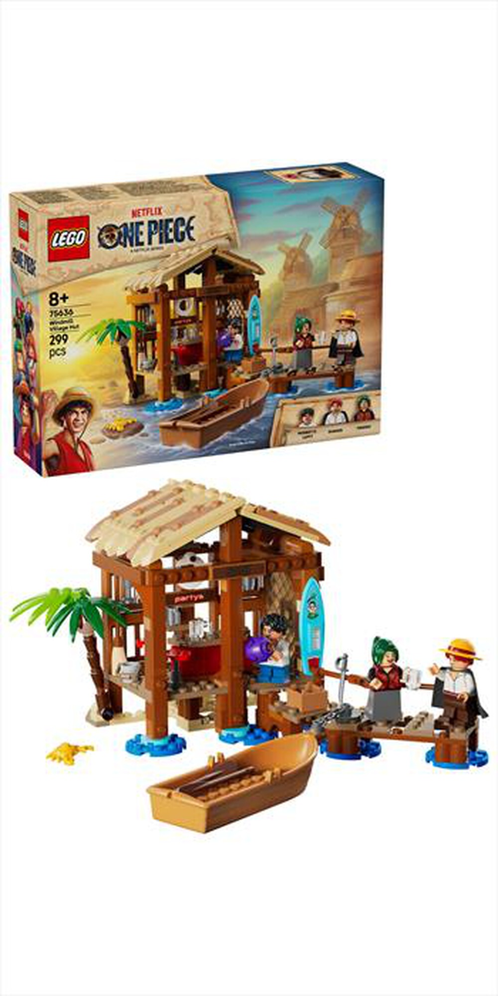 Immagine del prodotto LEGO - ONE PIECE La capanna del Villaggio Foosha - 75636