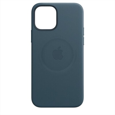 APPLE - iPhone 12/12 Pro Leather Case with MagSafe - Blu Baltico