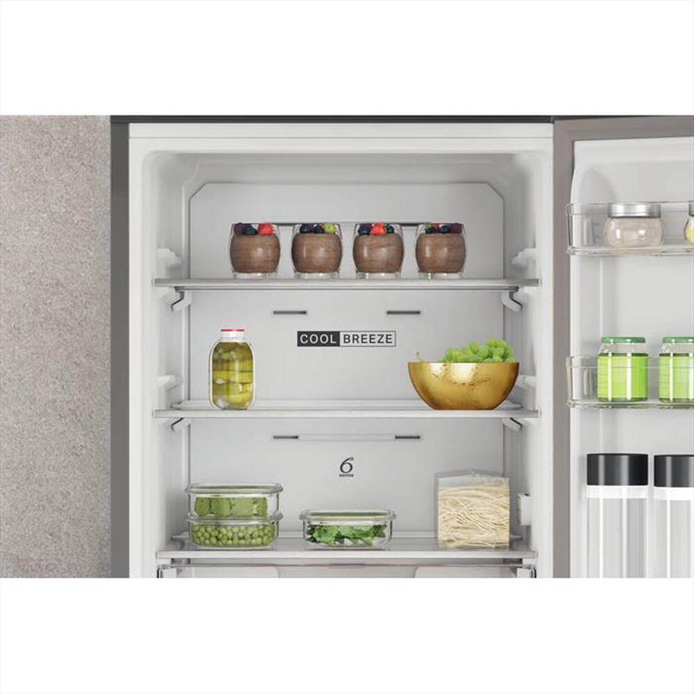 "WHIRLPOOL - Frigorifero combinato W7X 82I OX Classe E 335 lt-Stainless steel"