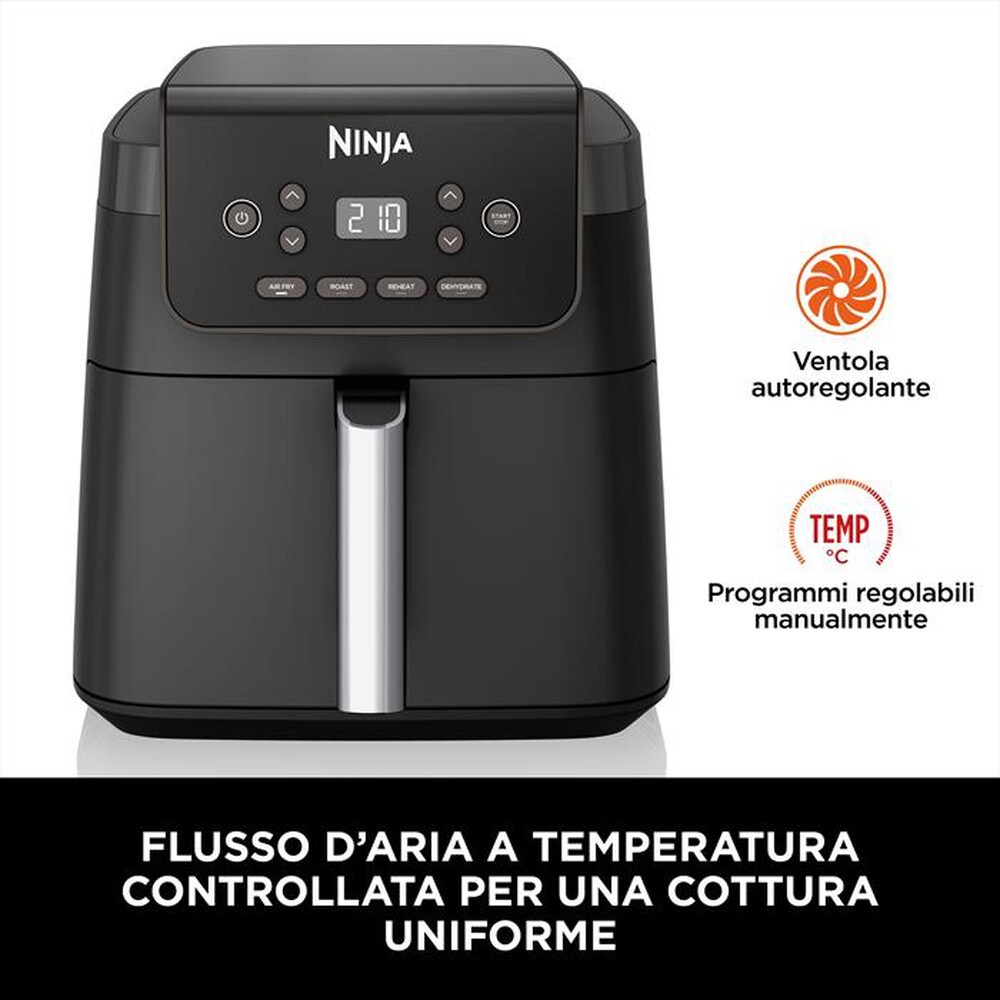 Immagine del prodotto NINJA - Friggitrice ad aria DA 6.2L - AF170EU-Nero