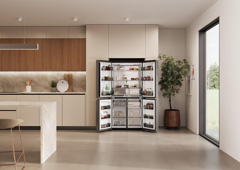 Immagine del prodotto HAIER - Frigorifero 4 porte HCR59F18DNMM Classe D 706lt-Acciaio inox