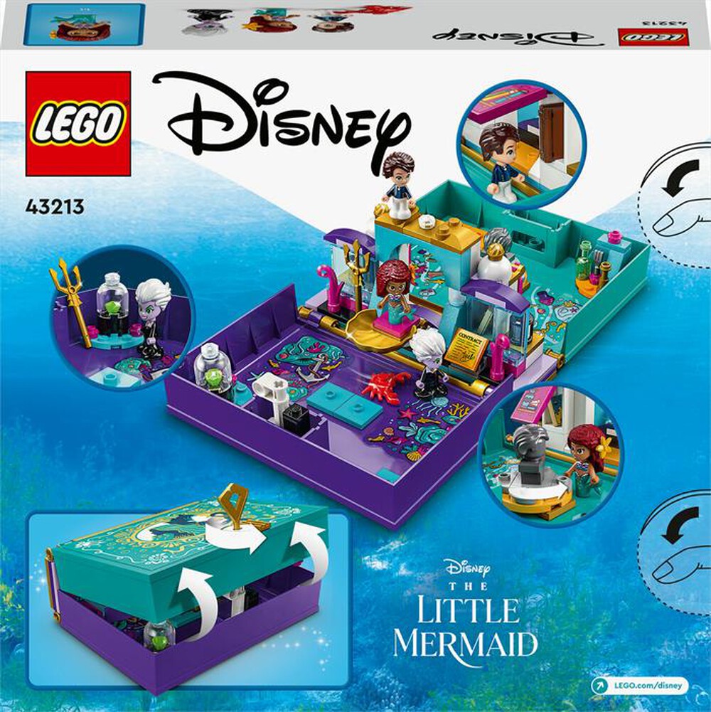 Immagine del prodotto LEGO - DISNEY Libro delle fiabe della Sirenetta - 43213