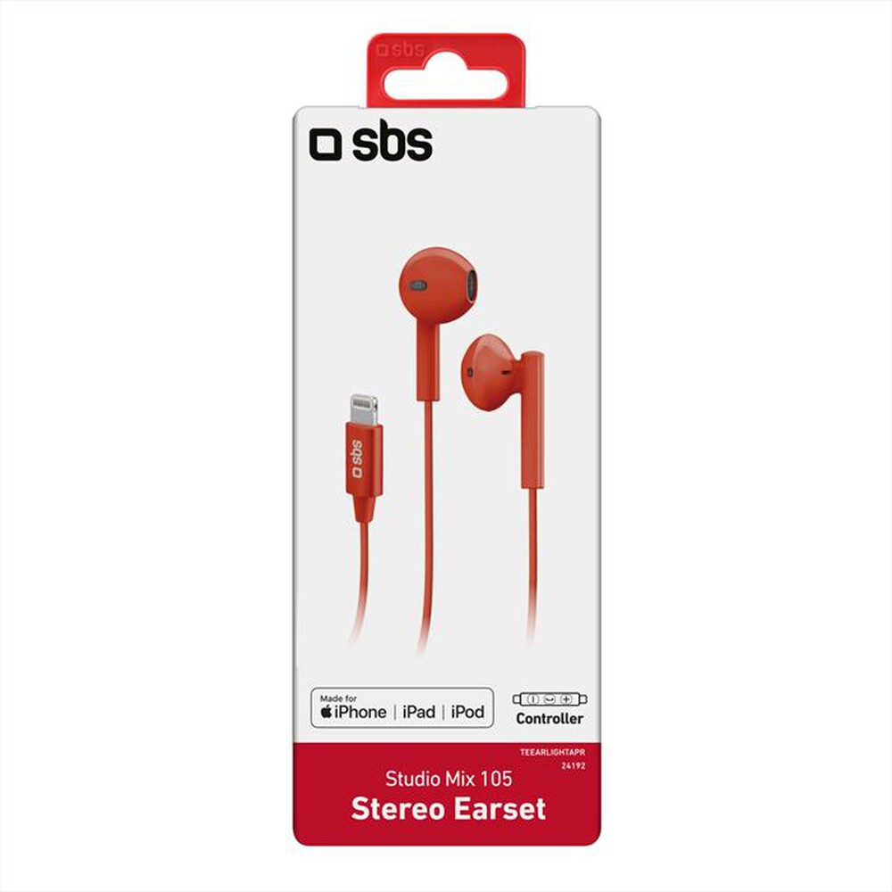 "SBS - TEEARLIGHTAPR-Rosso"