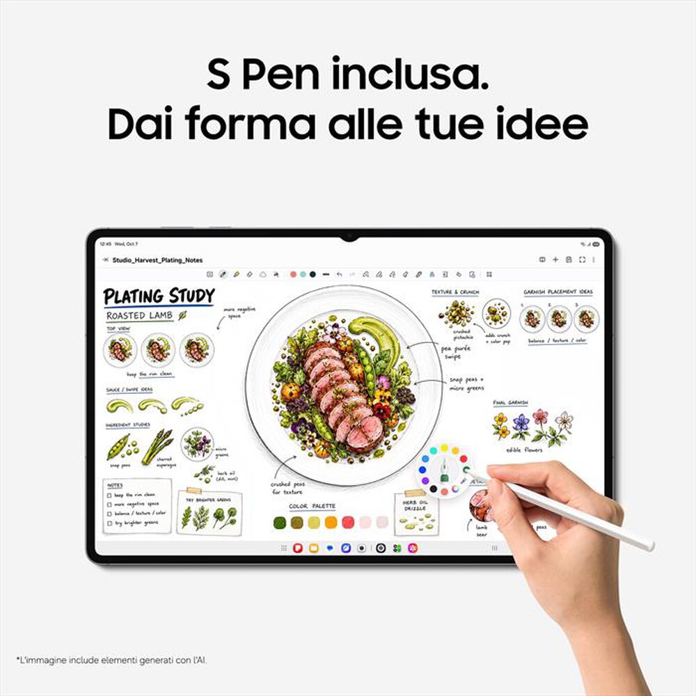 Immagine del prodotto SAMSUNG - GALAXY TAB S12 ULTRA 256GB WI-FI-Gray