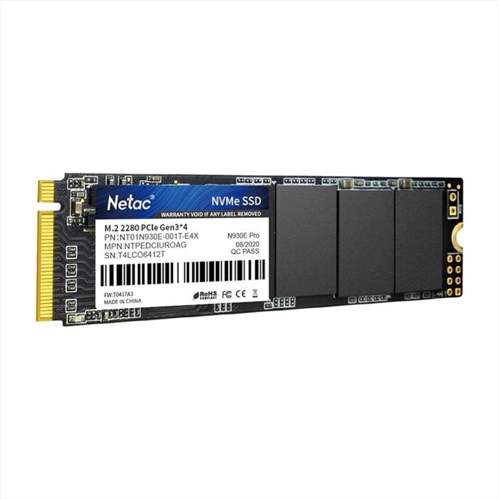 "NETAC - SSD M.2 2280 NVME N930E PRO 1TB-NERO"
