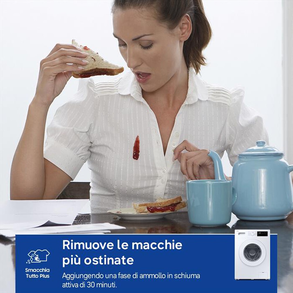 Immagine del prodotto SAMSUNG - Lavatrice WW70FG3M05TWET 7Kg 1400 giri-Bianco