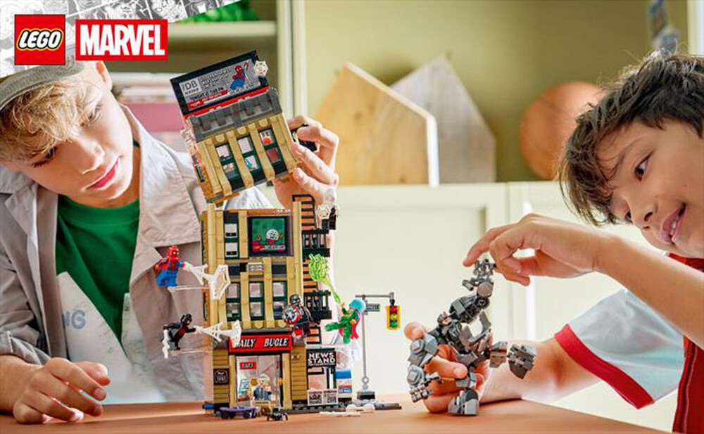 Immagine del prodotto LEGO - MARVEL Spider-Man vs. Mysterio: il Daily - 76342-Multicolore