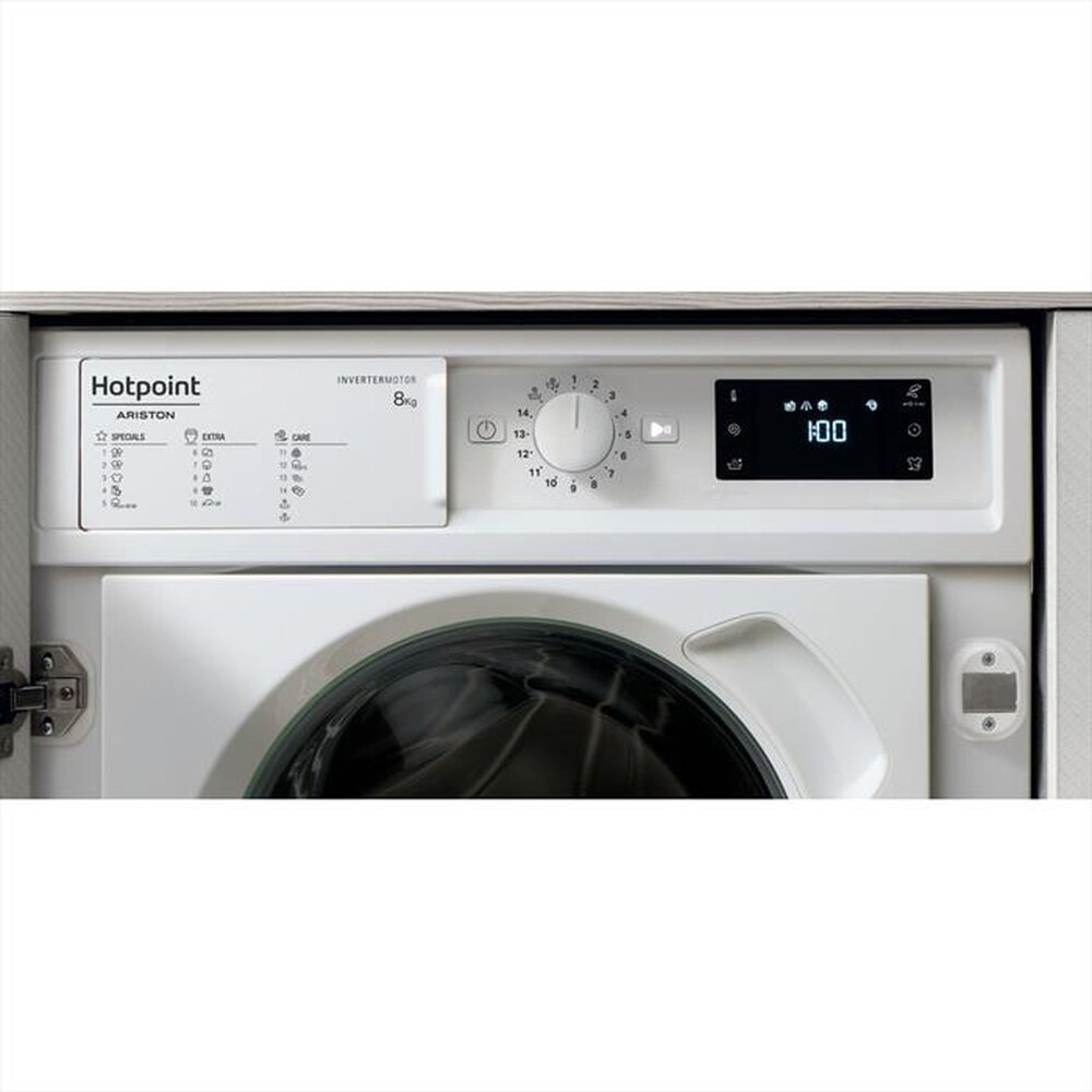 Immagine del prodotto HOTPOINT ARISTON - Lavatrice incasso BI WMHG 8146 EU 8Kg Classe A