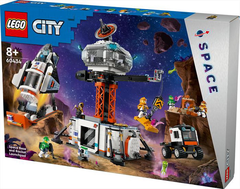 Immagine del prodotto LEGO - CITY BASE spaziale e piattaforma di lancio 60434