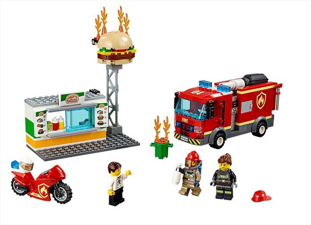 "LEGO - City Fiamme al Burger Bar - 60214"