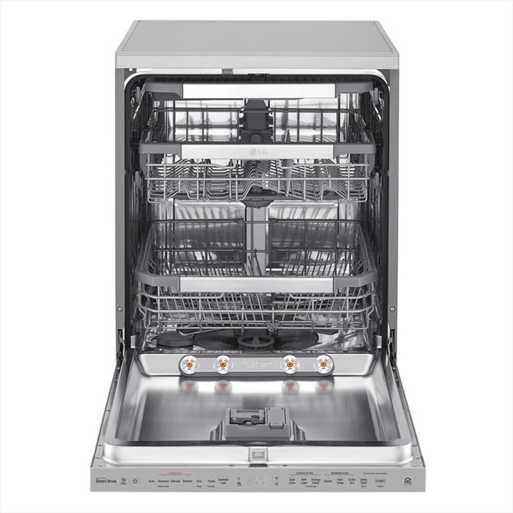 "LG - Lavastoviglie DF425HSS Classe D 14 coperti-Noble Steel"