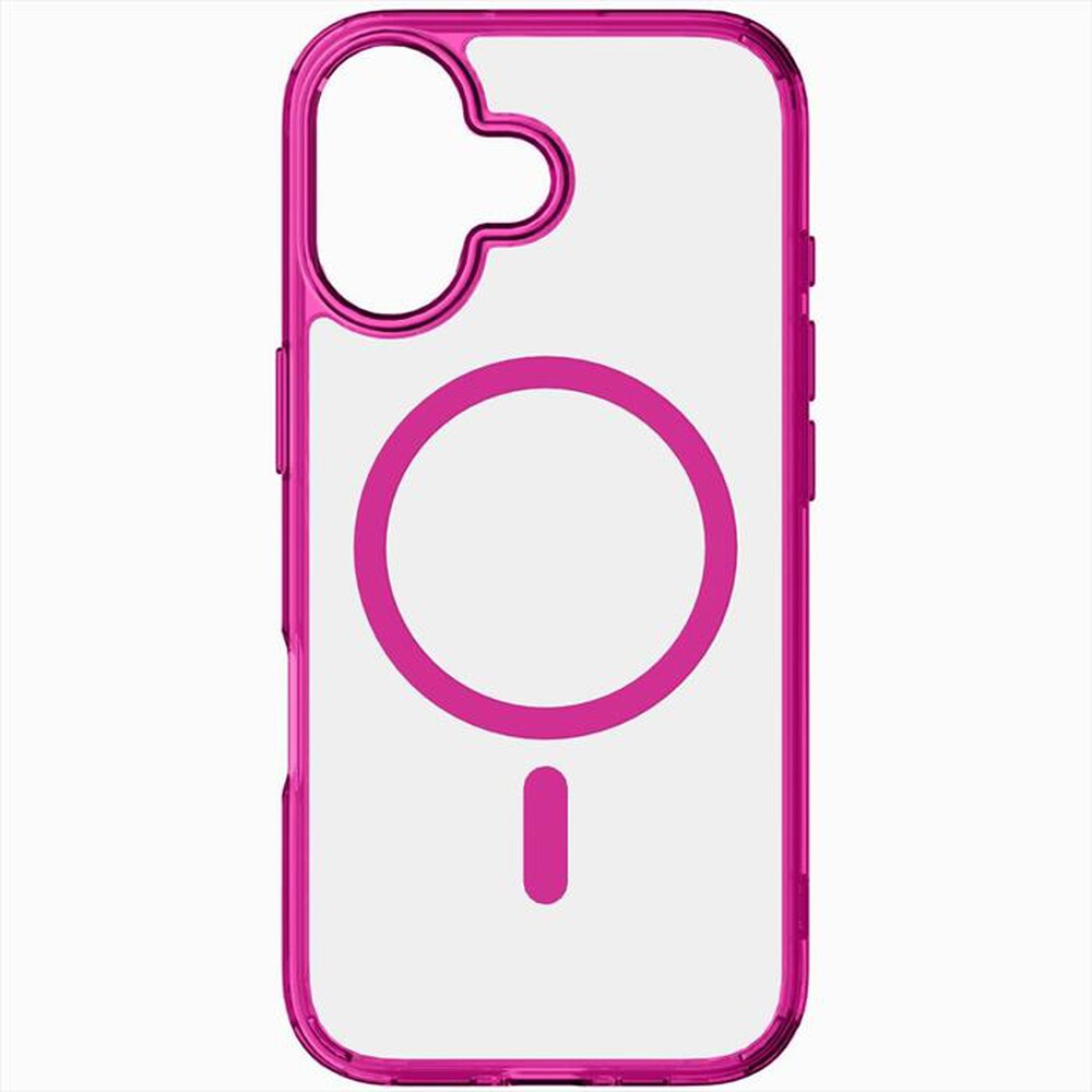 Immagine del prodotto CELLULARLINE - Custodia ICONIC MAG per IPHONE 17-Rosa, Trasparente