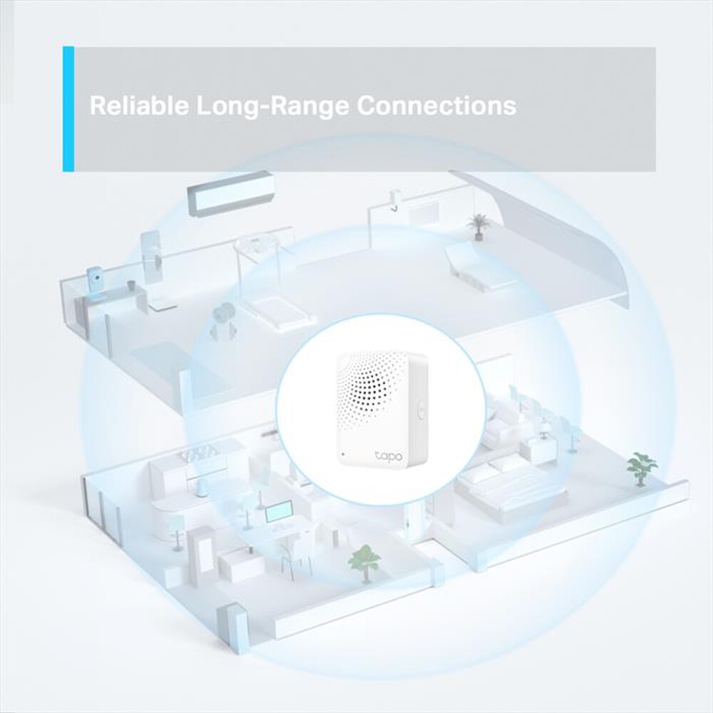 "TP-LINK - TAPO H100 SMART IOT HUB WITH CHIME"