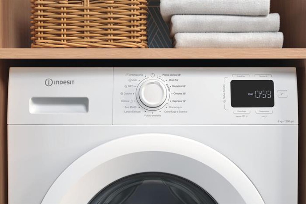 "INDESIT - Lavatrice IM 642B MY TIME IT 6 Kg Classe B-Bianco"