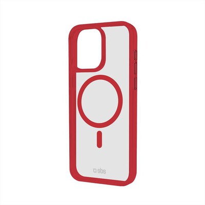 SBS - Cover Mag Frame iPhone 16 Pro TEMAGCOLIP1661PR-Rosso