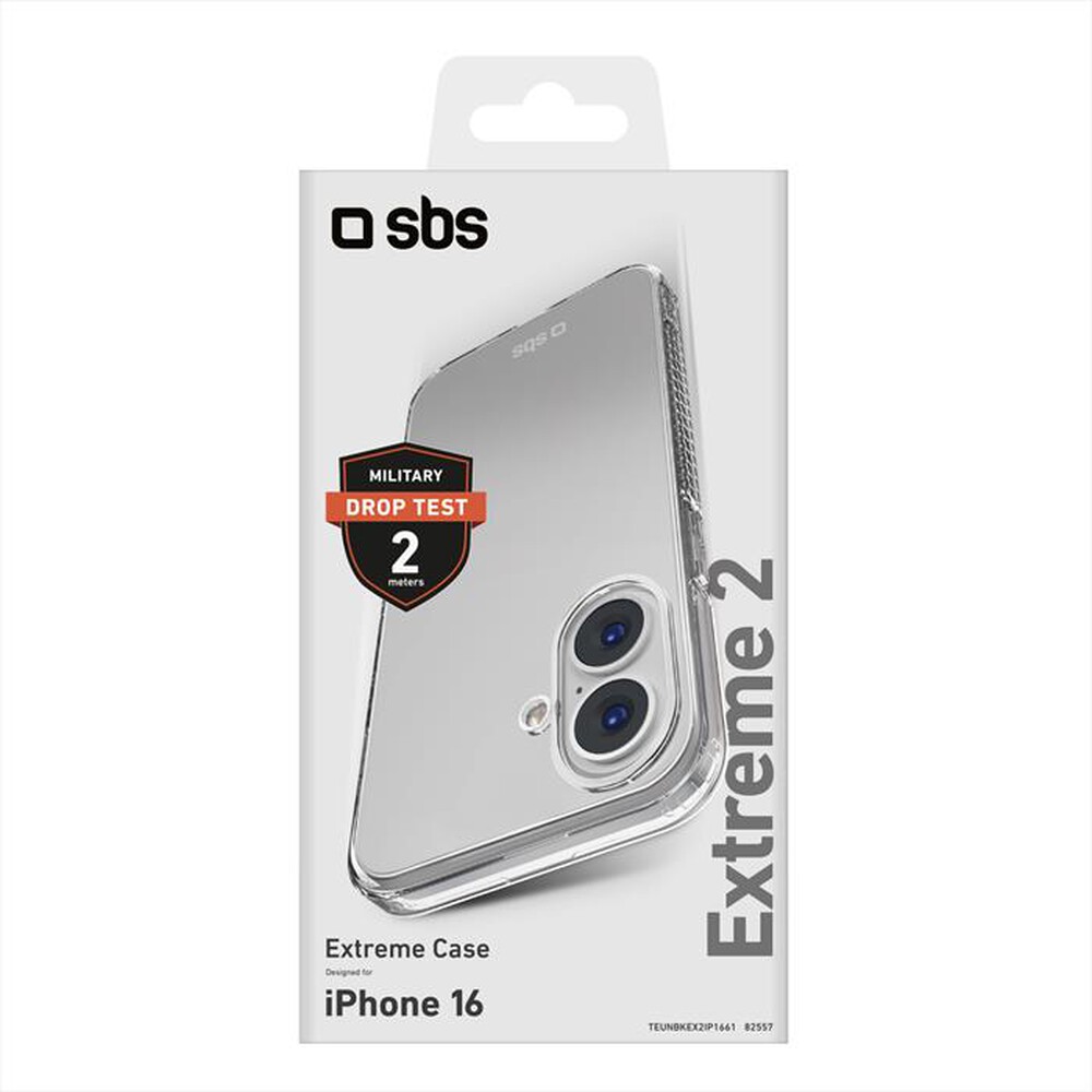 Immagine del prodotto SBS - Cover Extreme 2 iPhone 16 TEUNBKEX2IP1661