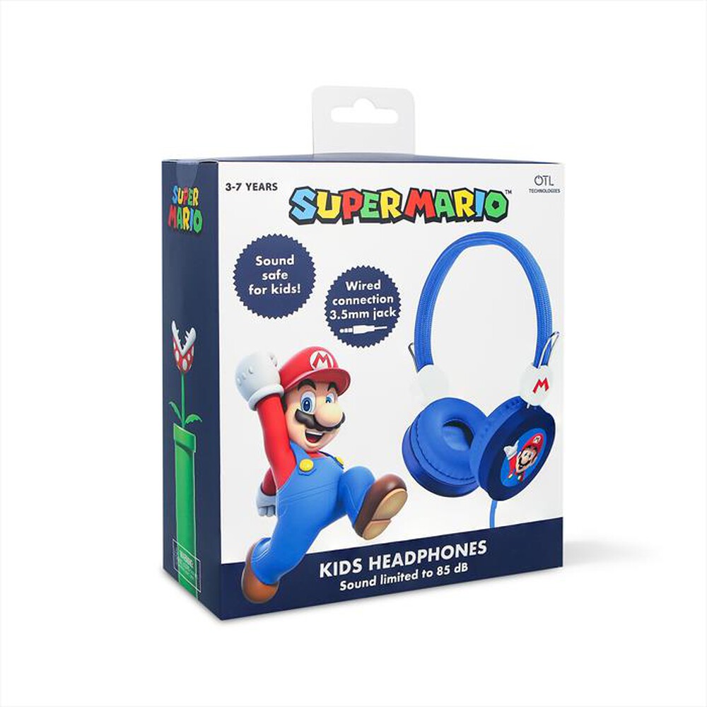 Immagine del prodotto OTL - Cuffie a padiglione chiuso MARIO CORE WIRED-Blu