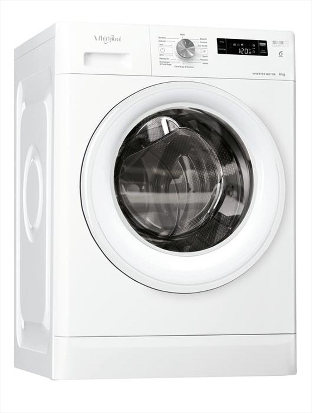 "WHIRLPOOL - Lavatrice FRESHCARE FFS P8 IT 8 Kg Classe C-Bianco"