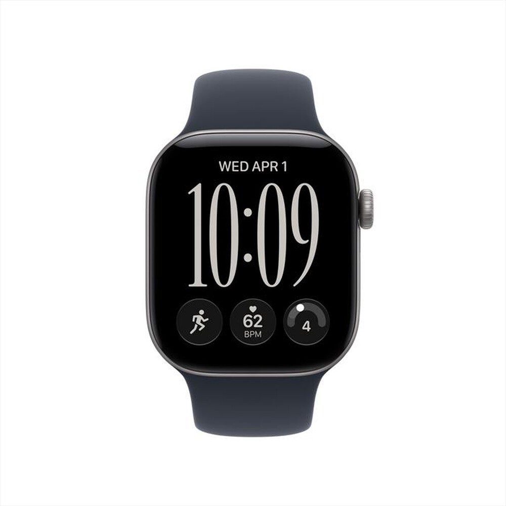 Immagine del prodotto APPLE - Watch Series 12 GPS 42mm Alluminio Grigio Siderale-Sport Band Blu marino - S/M